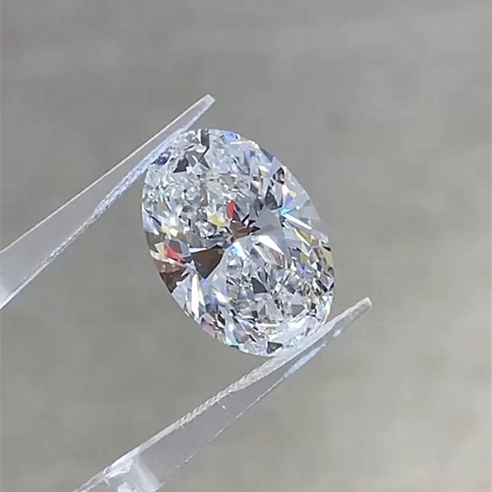 IGI Certificated Lab Grown  Diamond  D VVS2  D VS1  1CT 1.5CT 2CT   CVD / HPHT  Loose Oval Cut Lab Diamond