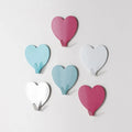Multifunctional Self Adhesive Door Hook Coat Hooks Heart Shaped Decorative Wall Hooks