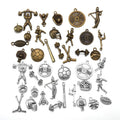 20 Styles Antique Color Sports Athletes Charms Necklace Key Chain Pendant Bracelet Jewelry Making Diy Handmade U094