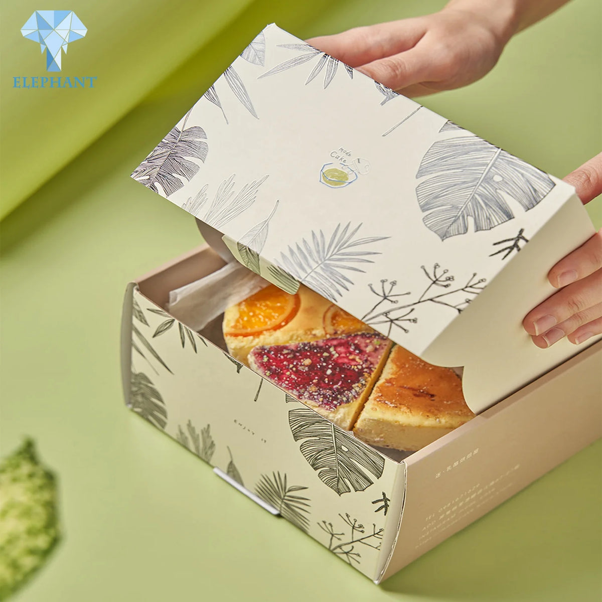 Custom Small Biodegradable Paper Sushi Container Boxes Cardboard Food Packaging Box