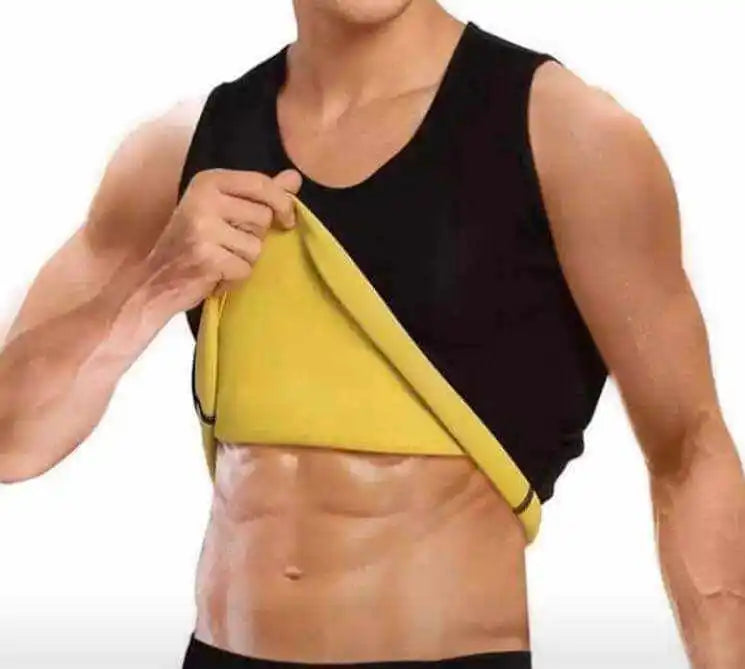 Men Neoprene Sweat Sauna Vest Waist Trainer Slimming Body Shapers Vest Shapewear Corset Gym Underwear Women Fat Burn Tank Top