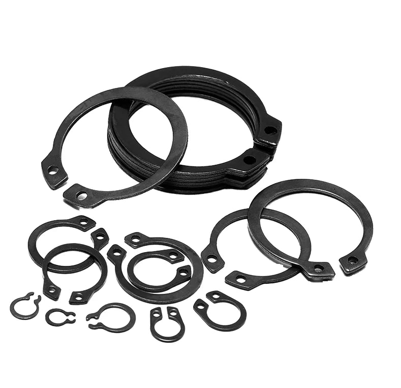 General Industry 65Mn GB894 Black Oxide Retaining Rings for Shaft