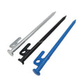 TP3020 21cm Dia 9mm Galvanized Heavy Duty Metal Tent Pegs for Camping