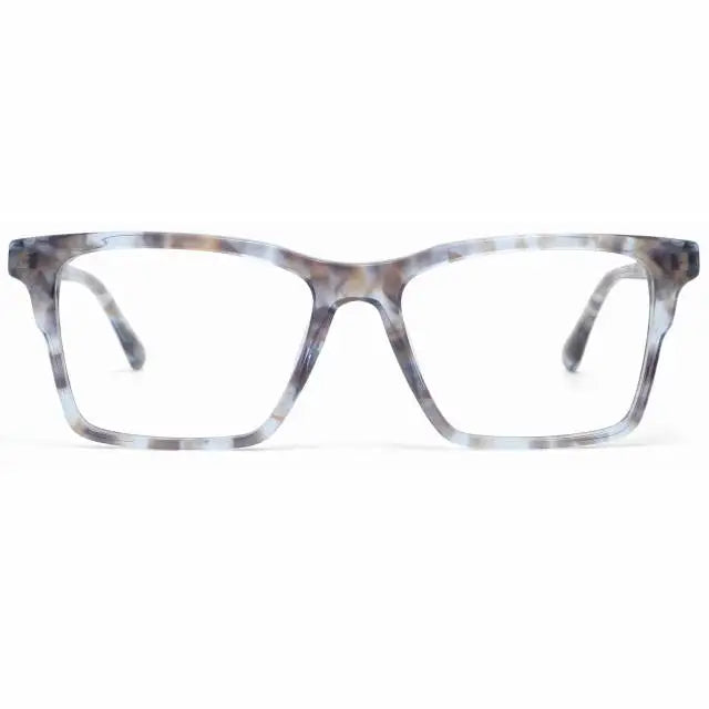 OEM ODM High Quality Acetate Eyeglass Frame Unisex Fashionable Metal Spring Hinge 4 Colors Manufacturer Direct