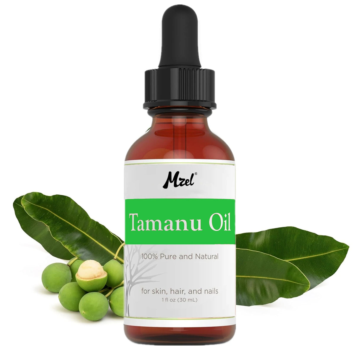 Cold Pressed Natural Tamanu Seed Oil for Hair Face Body Lips Nails