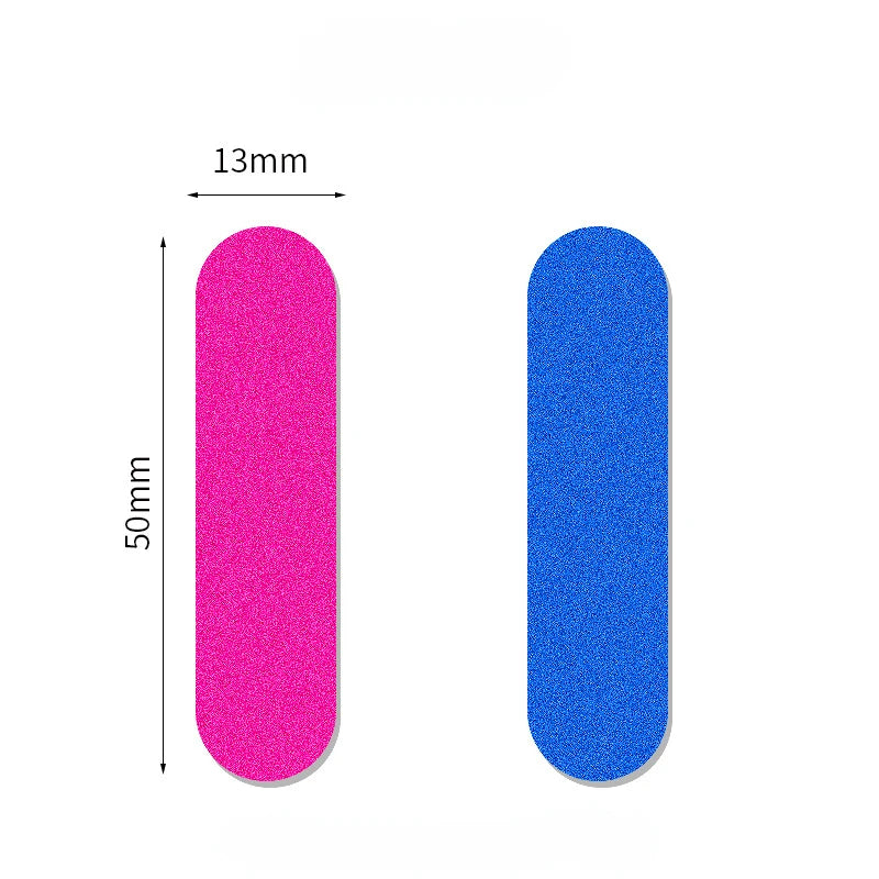 100pcs/bag Mini Nail Files 180 Mini Professional 100 Grit Finger Nail File