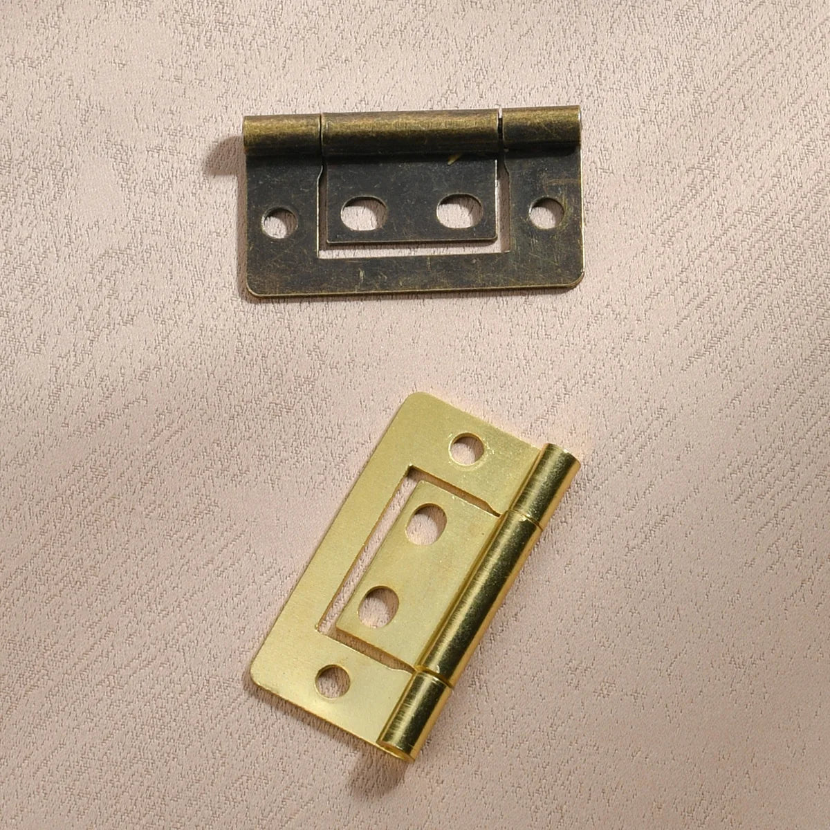 Oval Mother-and-Child Iron Hinges for Bedroom Villa Packaging Boxes Industrial Design Multi-Angle Opening Durable Furniture