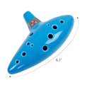 Factory Sale Ceramic C Tone Custom Toy Ocarina Flute Musical Instrument Beginner Student Music Ocarina for Sale