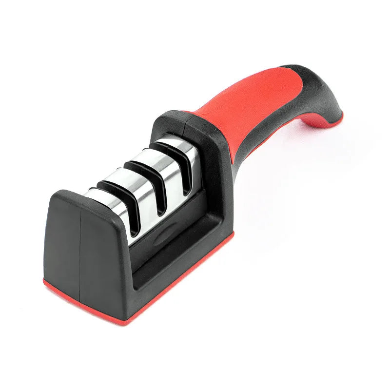 3 Stage Replaceable Grinding Head Knife Sharpener Tungsten Kitchen Knives Sharpening Diamond Portable Knife Sharpener