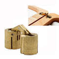 Furniture Hardware Fittings Small Brass Barrel Invisible Hinges