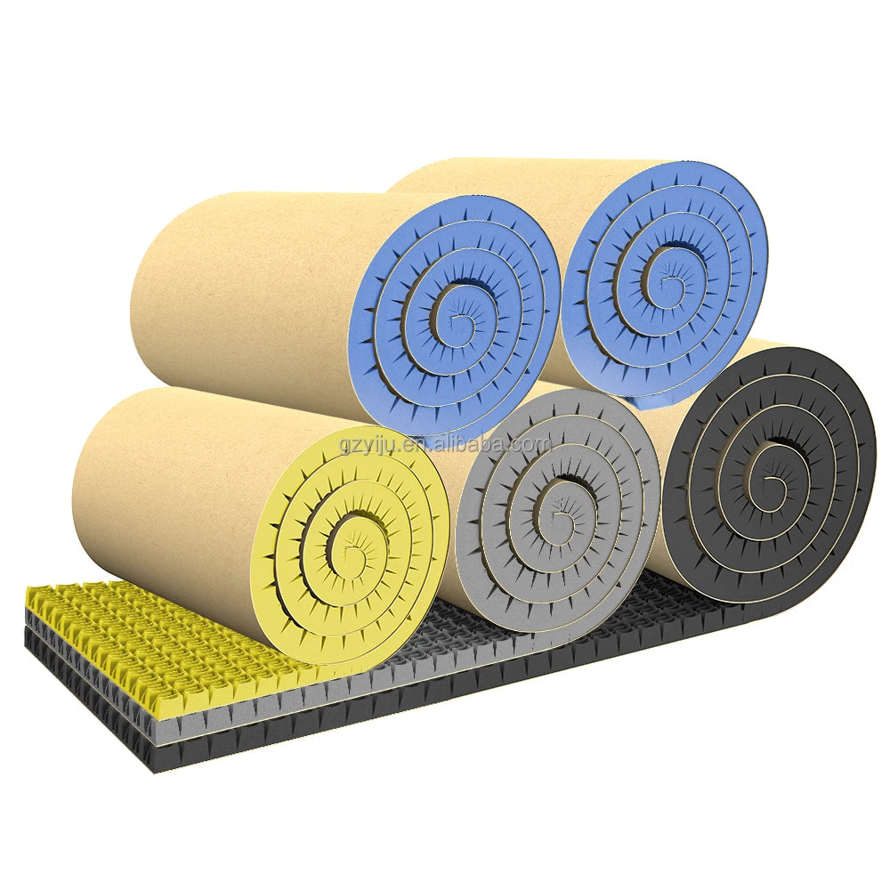 Self-Adhesive Polyurethane Soundproof Foam Panels with High NRC 0.9-0.95 for Studio and Home Office Acoustic Use