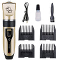 Pet Grooming Kit Professional Pet Hair Trimmer Set Grooming Dog Hair Clipper Trimmer Pet Clipper with Comb Scissor
