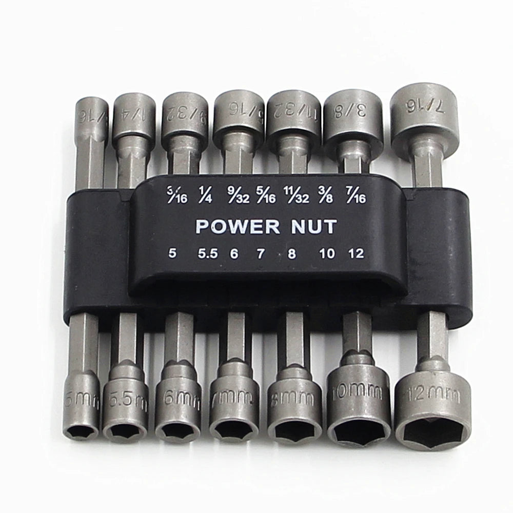 Rubber Strip Wrench Set Strong Socket Wrench Hexagon Handle Screw Sleeve Pneumatic Pneumatic Bit Insert