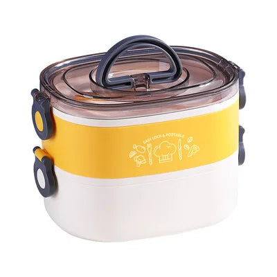1.2L Food Containers Airtight Microwavable BPA Free Custom Logo Bento Plastic Lunch Box Leakproof for Adults and Kids