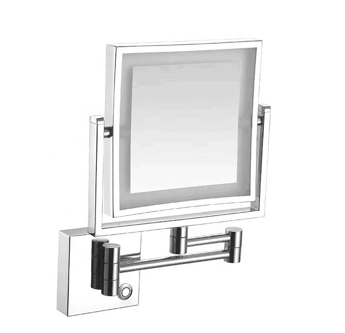 Wall Mounted Makeup Mirror with Led Light for Dressing Room Bedroom and Bathroom