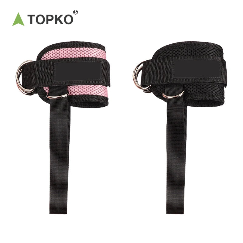 TOPKO Stocked New Arrival Ankle Straps  Cable Machines Attached Women Ankle Straps