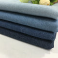 Factory Price 100% Cotton 32S Washed Plain Woven Denim Fabric 4.5oz for Jeans Trousers and Shoes