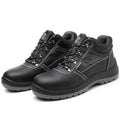 Hot Selling Cheap Men's Summer Winter Autumn Work Industrial Steel Toe CE Certified Anti-smashing Safety Shoes PU Upper Mesh