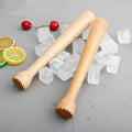 Bar Accessories Tool Wood Ice Crusher Stylish Wooden Mojito Muddler for Cocktail Pestle Bar Perfect for Crushing Fruit