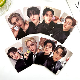 8Pcs/Set KPOP Stray Kids Photocards STAY JAPAN Double Sided LOMO Paper Cards BangChan Felix Leeknow HyunJIn Durable Postcard