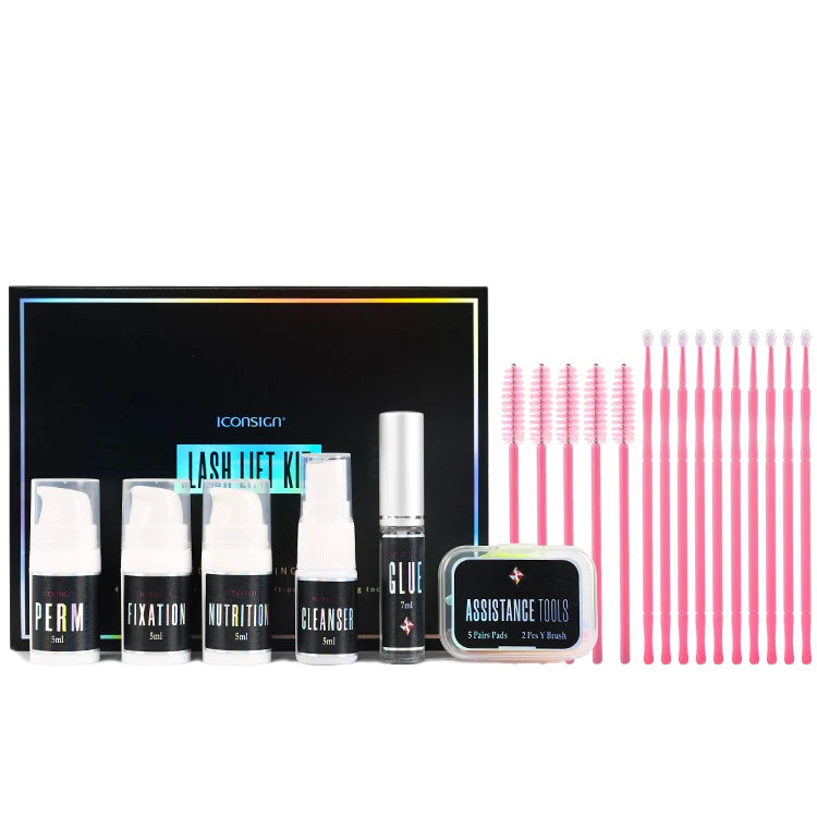 Iconsign Popular Lash and Brow Lift Kit Professional Lash Brow Lamination Set Lash Lift Perm Kit