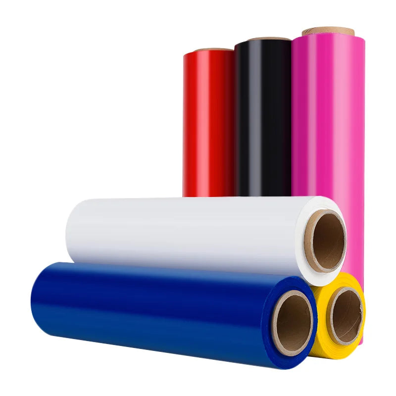 20inch Soft LLDPE Polyethylene Hand Stretch Film Moisture-Proof Wrapping Film for Packaging & Factory Use 50cm Width