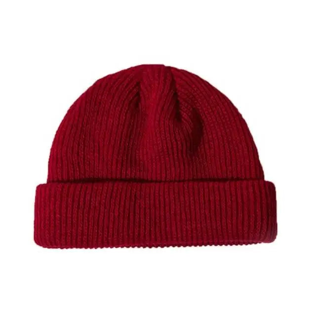 Wholesale OEM Acrylic Knitted Beanie Hat with 3D Embroidery Image Style Travel Ready-Fashionable Full Color Warm Hat