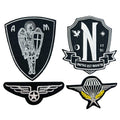 Custom Design Logo Letter Sew on Embroidery Full Embroidered Patches for Garment