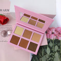 Private Label High Pigment Cosmetics Makeup Waterproof Matte Blush Highlighter Vegan Bronzer Palette