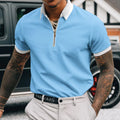 Customized Logo Pattern Men's Golf Polo Shirts With Short Sleeve Oversized Breathable Knitted Solid Print Embroidered Design