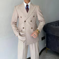 Factory Direct Sales Men's Formal Business Suits Double Breasted for Men Wedding Suit