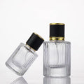 Wholesale Custom Perfume Bottles 30ml 50ml Vertical Strip Perfume Empty Bottle Luxury Screw Perfume Bottles Packaging with Box