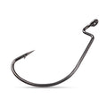 Stainless Steel & High Carbon Steel Barbed Crank Shackle Fishing Hooks Sizes 2# 1# 1/0# 2/0# 3/0# 4/0# 5/0# 4# 6#