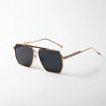Hot Selling New Trendy Designer Double Bridge Sunglasses Arrivals 2023 Metal Shade Sun Glasses