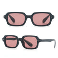 2025 New High-End Retro Square Frame Sunglasses European American Style Versatile UV400 Protection for Men Women PC Material