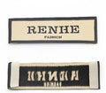 Customized Tag Silk Neck Label Tagger Clothes Made for Woven Custom Labels Clothing