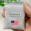 Past Diamond Tester Factory Prices Moissanite 1-3mm DEF/VVS Clarity Round Melee Moissanite Stone for Rings Making