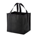 Factory Wholesale Durable Reinforced Nonwoven Grocery Shopper Bags Reusable Non-woven Shopping Bag