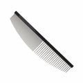 Baoli ODM Dog Pet Comb Crescent 160x30cm Steel Cat Grooming Comb Moon Shape Dog Cleaning Face Comb With Long and Short Teeth