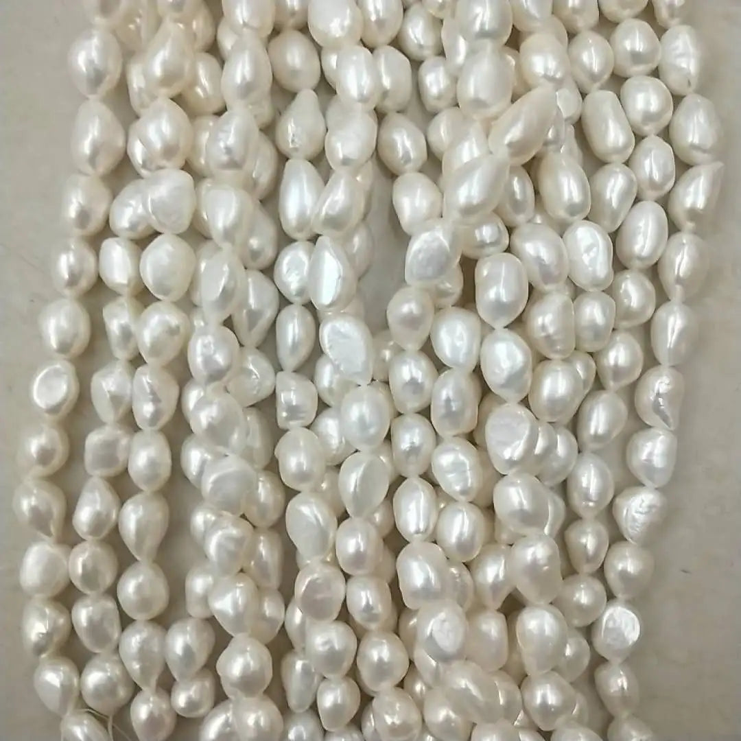 Wholesale Price Width 11-12 mm Length 12-14 mm Big Baroque Loose Nature Freshwater Pearl in Strand AAA Quality Without Nuclear