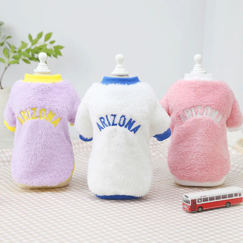 Two-legged Fleece Cute Winter Comfortable Wholesale Pet Apparel Pet Clothes Apparel Soft Dog Clothes