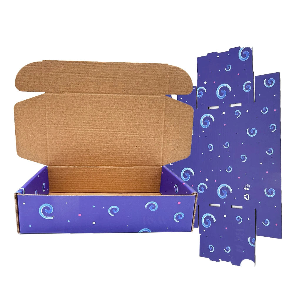 Hot Sales Custom E Commerce Mailing Adhesive Open Postal Box Peel Off Strip Self Seal Tear Off Zipper Mailer Shipping Box BSM