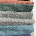 Wholesale Knitted Printed Microfiber Upholstery Fabric Polyester Chenille Touch Velvet Sofa Curtain Fabric Girls Bag Wrinkle