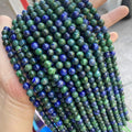 4mm 6mm 8mm10mm 12mm Dyed Color Phoenix Lapis Lazuli Stone Loose Round Bead Strand for Designer Bracelet Jewelry Making