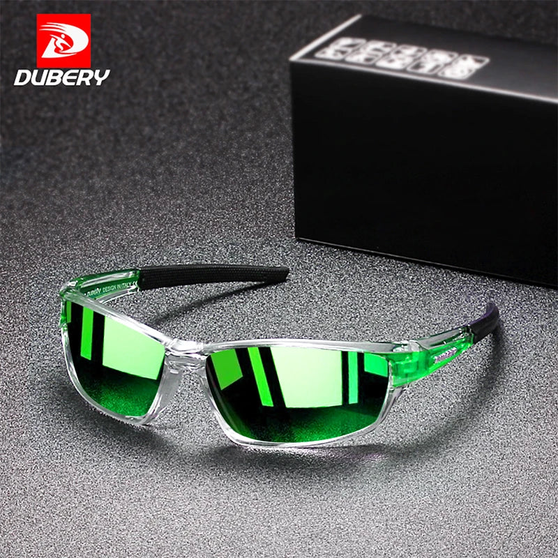DUBERY D620 New Retro Men Polarized Sunglasses Men Daily Leisure Travel Anti-Glare UV400 Outdoor Goggles Sports Sun Glasses