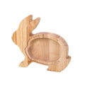 Gift Cute Animal Wooden Waterproof Environment-Friendly Box Shape Piggy Bank for Kids