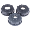 Plastic Reducer IBC Pipe Connector S60x6 IBC Tote Tank Valve Reducing Adapter 2" to 1/2" 3/4" 1" Polypropylene Pipe Fittings