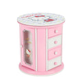 Creative Princess Revolving Jewelry Box Music-Box Inspired Plastic Storage for Children Birthday Gift for Little Girls Wholesale