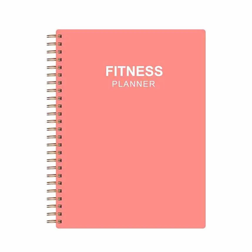 A5 Fitness Journal Planner for Daily Diet & Health Tracking Weight Loss & Wellness-Hardcover Gift Box