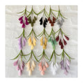Epiphyllum Pampas Grass Feathers Artificial Dekoration for Christmas Graduation Valentine's Day Mother's Day Easter